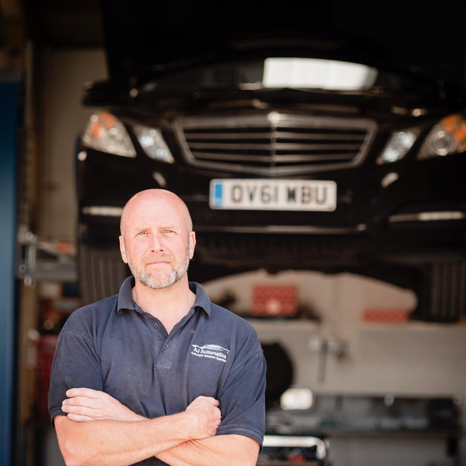 Tony from ajautomatics stood in his garage