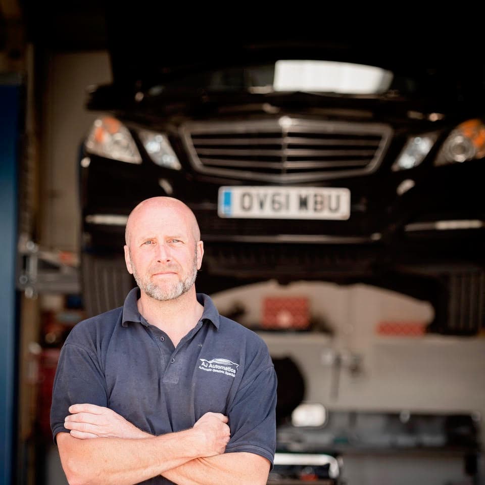 AJ Automatics specialist mechanic working on a vehicle in Aylesbury